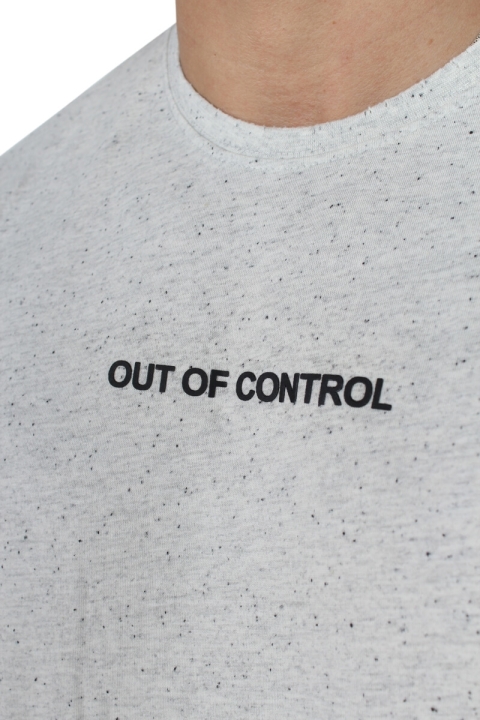 Just Junkies Control T-shirt Off White