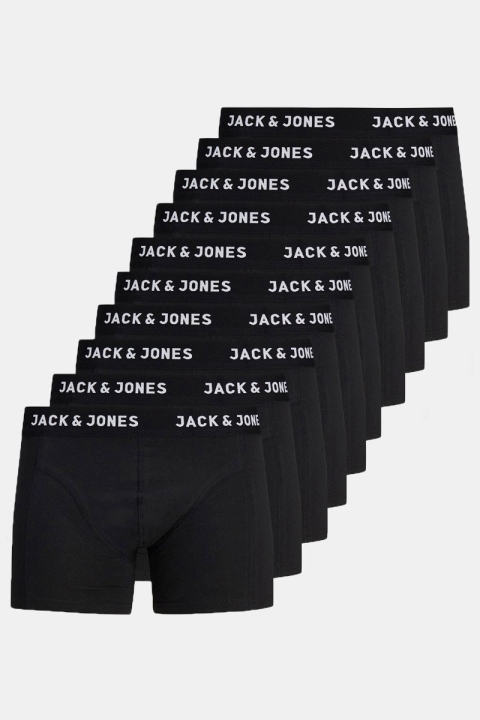 Jack & Jones Jacsolid 10-pack Trunks Black/Black