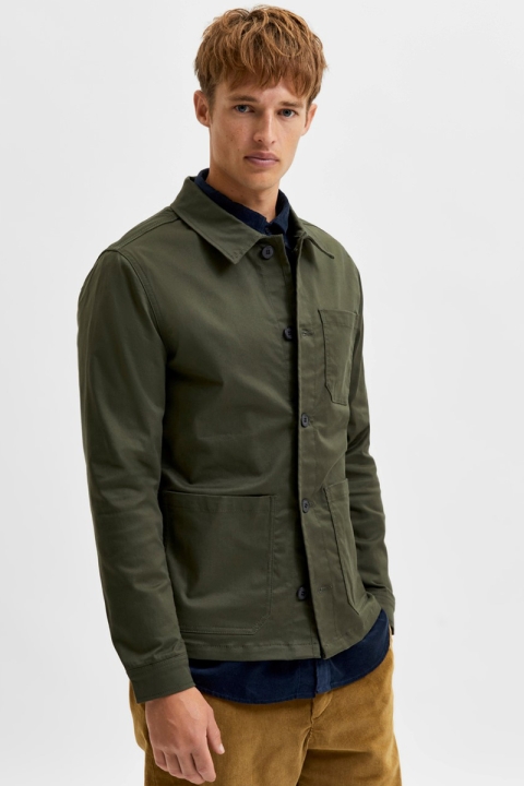 Selected SLHSTOKE JACKET W Forest Night