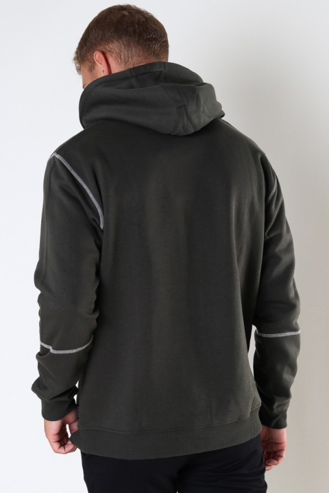 ONLY & SONS ONSFLETCHER LIFE  STITCH HOODIE Peat