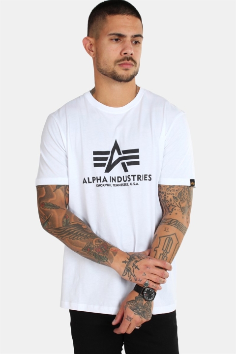 Billede af Alpha Industries Basic T-Shirt White