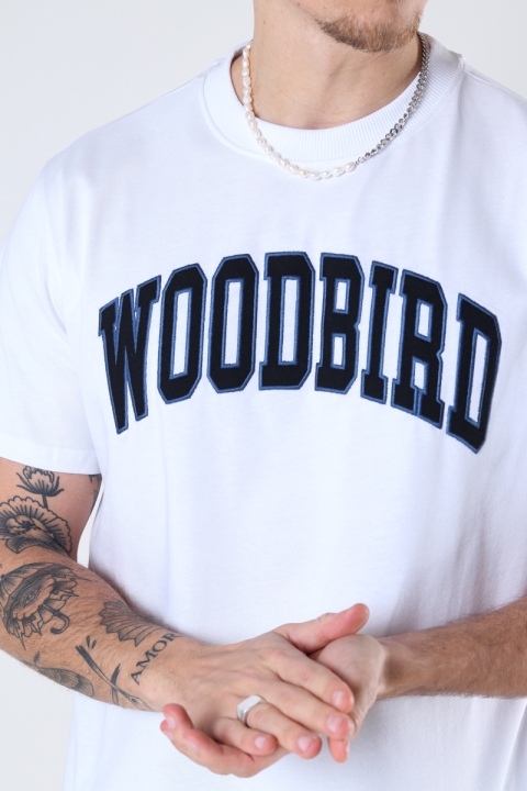 Woodbird Rics Ball Tee White