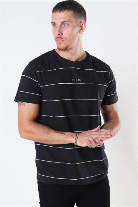 Clean Cut Carter Stretch T-shirt Black