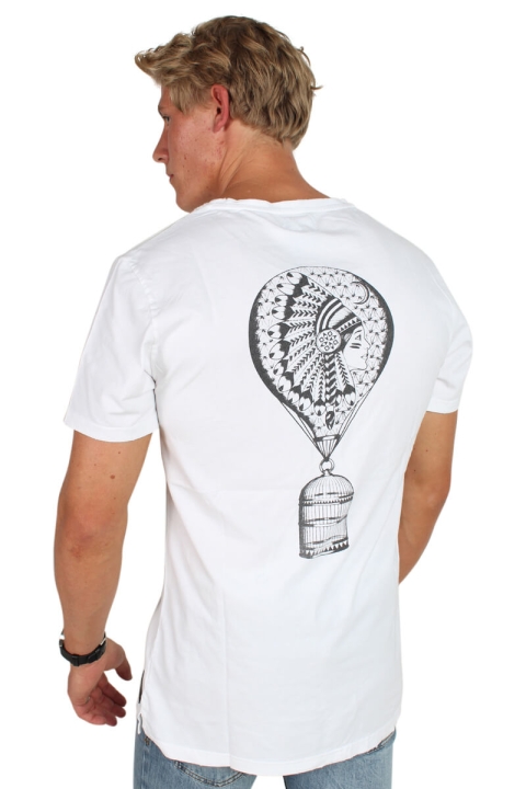 Just Junkies Ballon T-shirt White