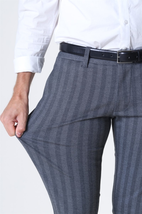 Only & Sons Mark Kamp Tap Pants Medium Grey Melange