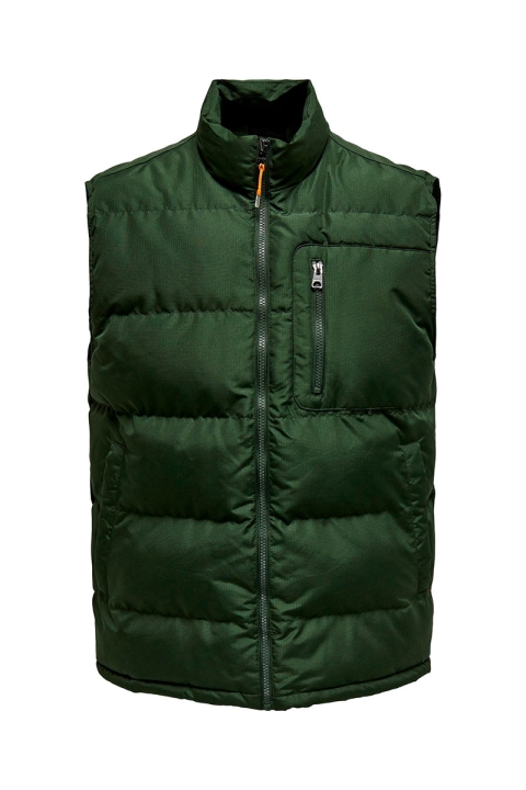 ONLY & SONS ONSJAKE QUILTED VEST OTW Duffel Bag