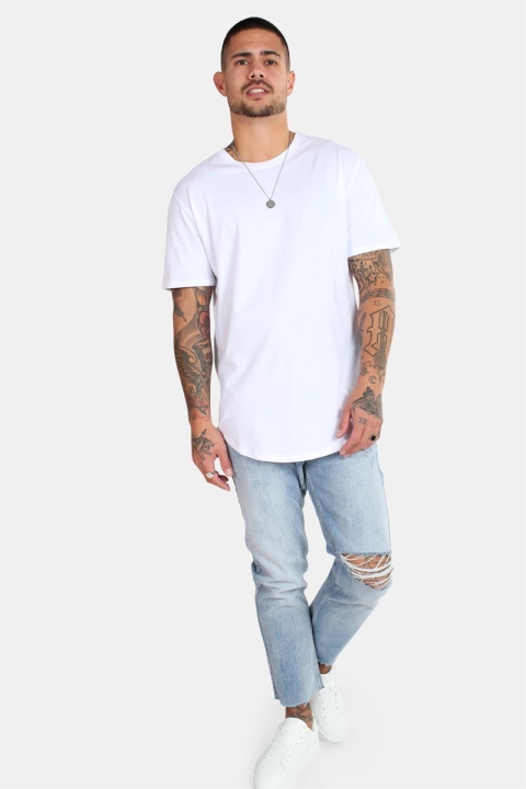 Only & Sons Matt Longy SS T-shirt White