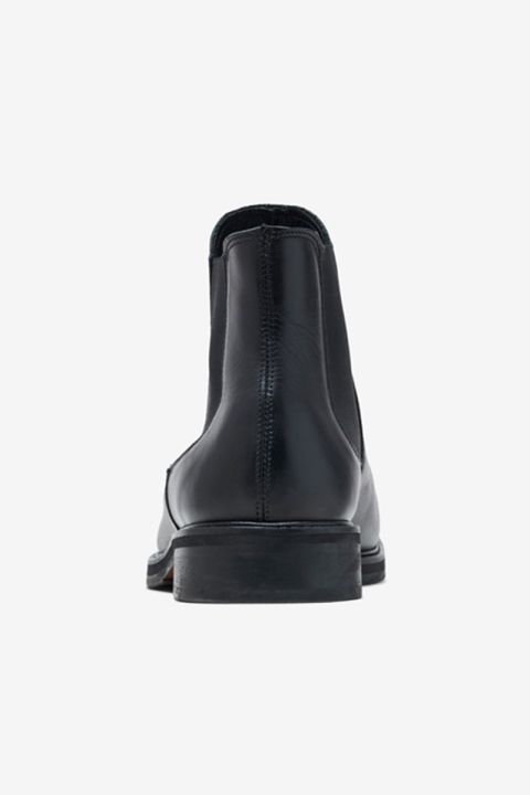 Selected Louis Leather Chelsea Boots Black