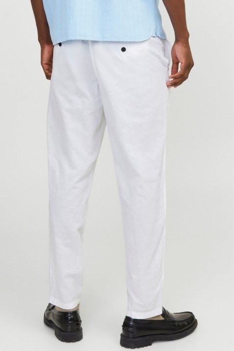 Jack & Jones Ace Summer Linen Pants Bright White