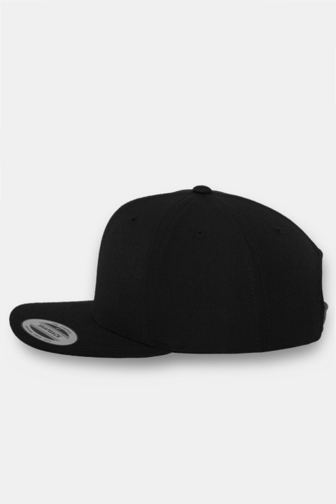 Flexfit Classic Snapback Cap Black/black