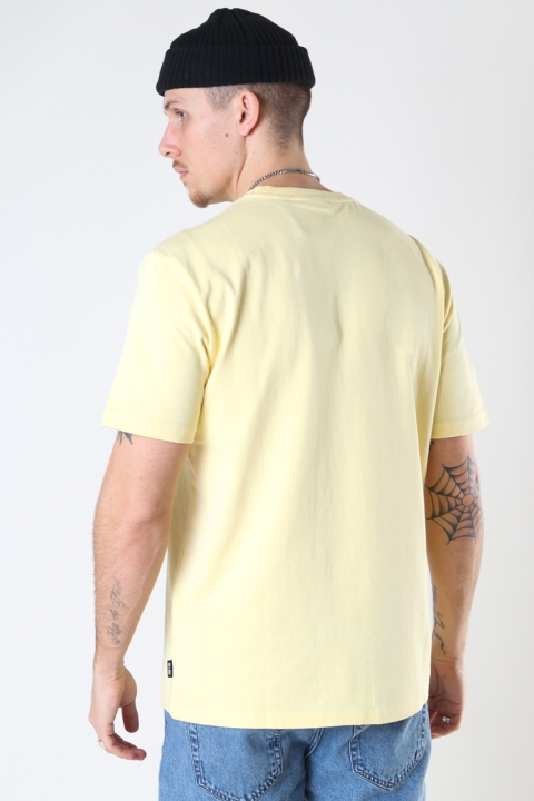 ONLY & SONS ONSANEL LIFE REG SS TEE Pale Banana