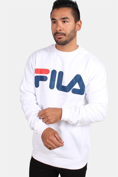 Fila Classic Logo Sweat Bright White