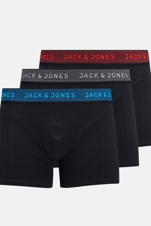 Jack & Jones Waistband Boxershorts 3-Pack Asphalt/Hawaian Oc