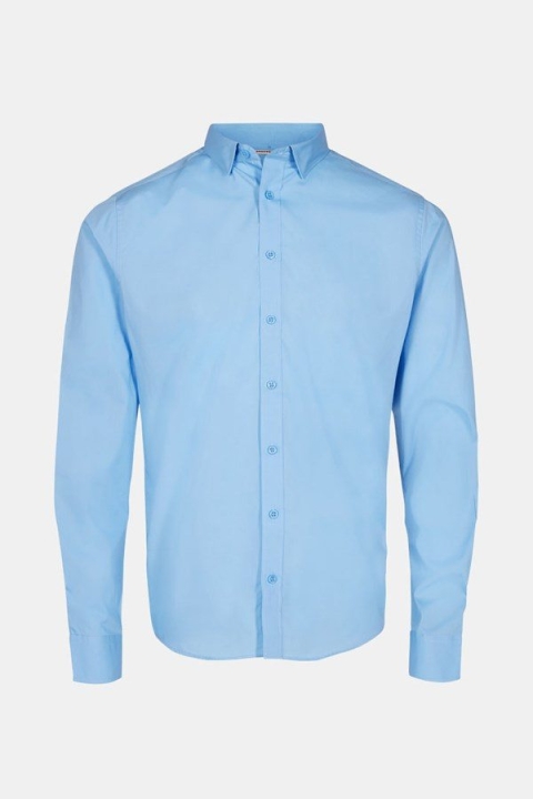 Solid Tyler Muscle Fit Shirt Sky Blue