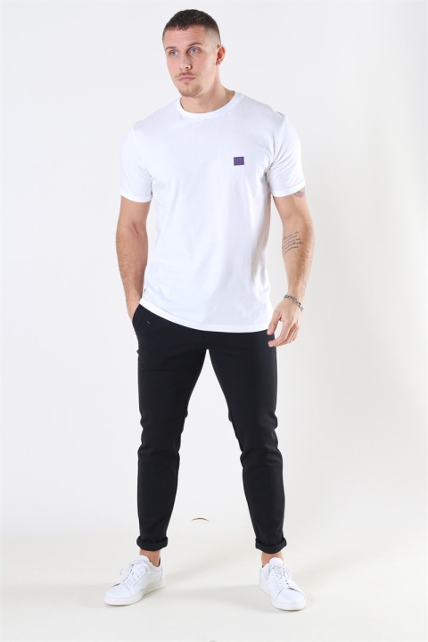 Les Duex White/Navy Piece T-Shirt