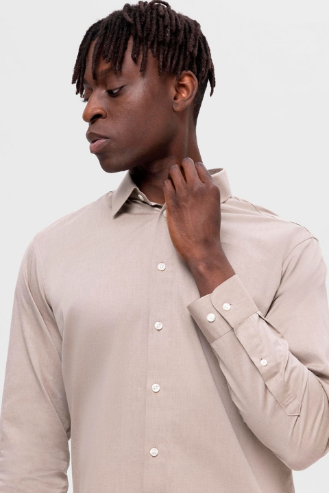 Selected Ethan Slim Shirt LS Pure Cashmere