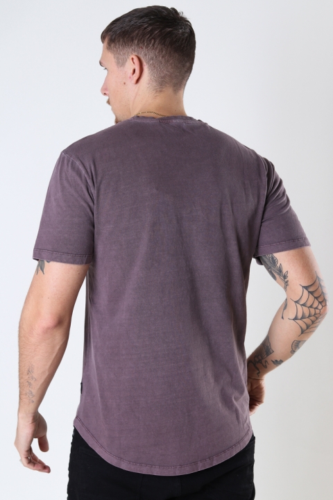 ONLY & SONS ONSRON LIFE LONGY SS TEE BF Huckleberry