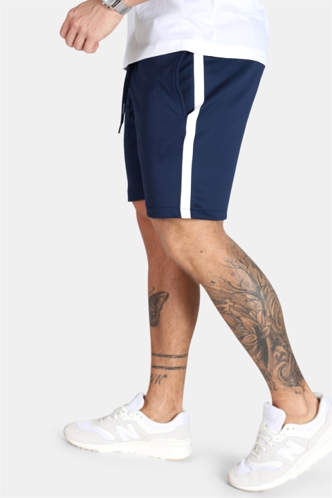 Just Junkies Alfred Shorts Track Navy/White