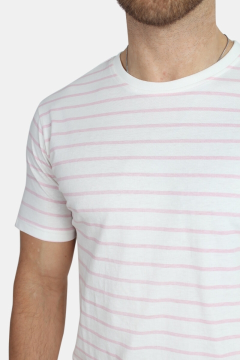 Kronstadt Nick T-shirt White/Pink