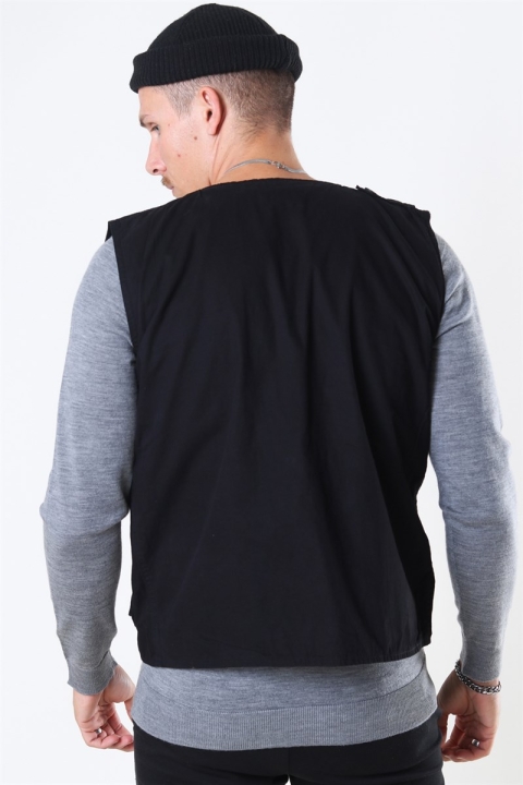 Denim Project Cana Vest Black