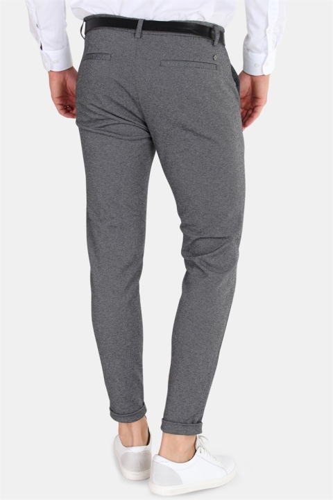 Clean Cut Copenhagen Prato  Jersey Pants Dark Grey Mix