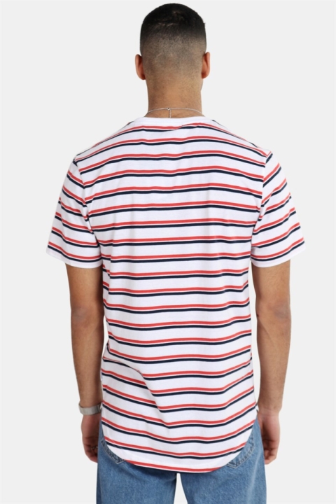 Only & Sons Palatine SS Longy T-shirt White