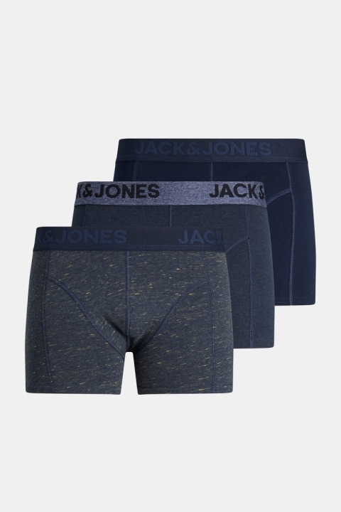 Jack & Jones James Boxershorts 3 pack Navy Blazer/Blue