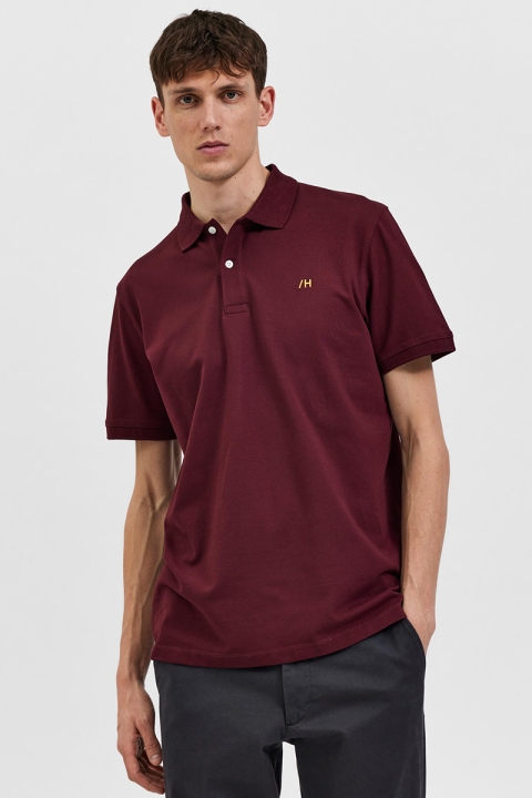 Selected SLHAZE SS POLO W NOOS Tawny Port