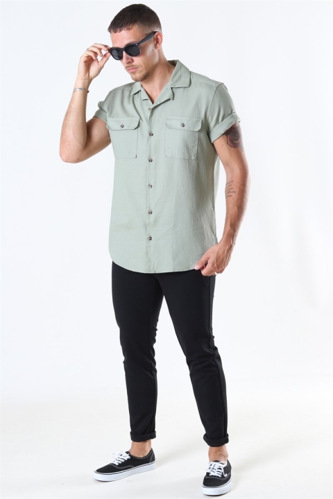 Only & Sons Andrew SS Reg Waffle Solid Shirt