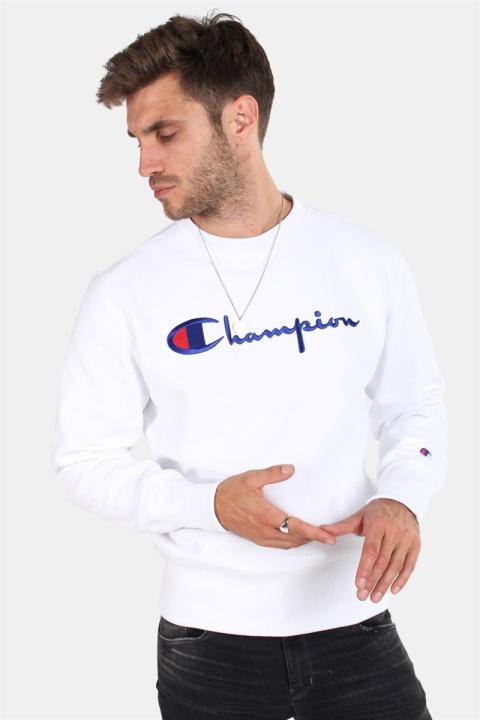 Champion Crewneck Sweatshirt White
