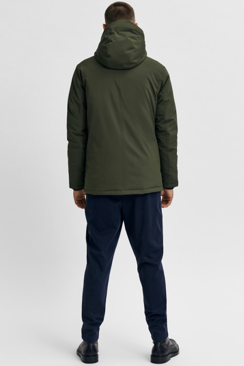 Selected SLHPIET JACKET B NOOS Forest Night