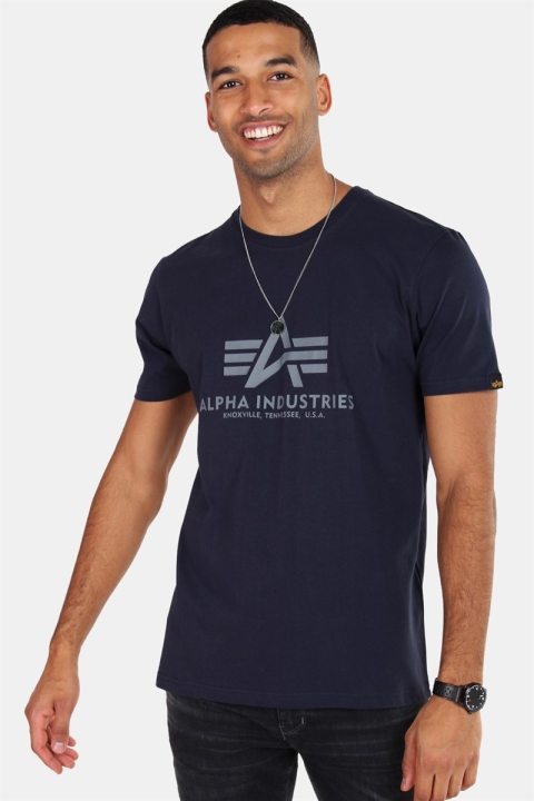 Billede af Alpha Industries Basic T-shirt Rep. Blue