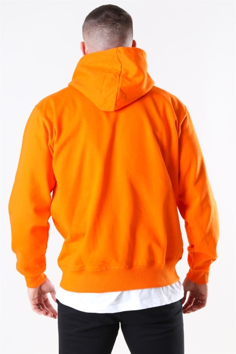 Basic Brand Hooded Sweat Orange