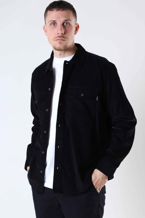 ONLY & SONS ANDY LS RELAXED CORD SHIRT Black