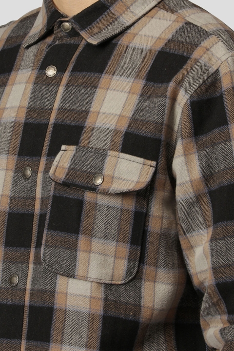 Fat Moose Adrian New Shirt Navy Checked