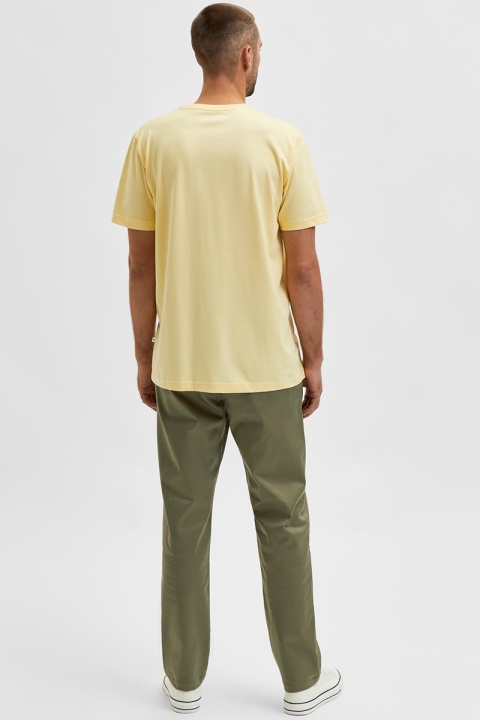Selected SLHNORMAN SS O-NECK TEE W NOOS Sunlight