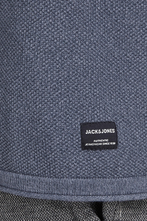 Jack & Jones HILL KNIT CREW NECK Grisaille Twisted