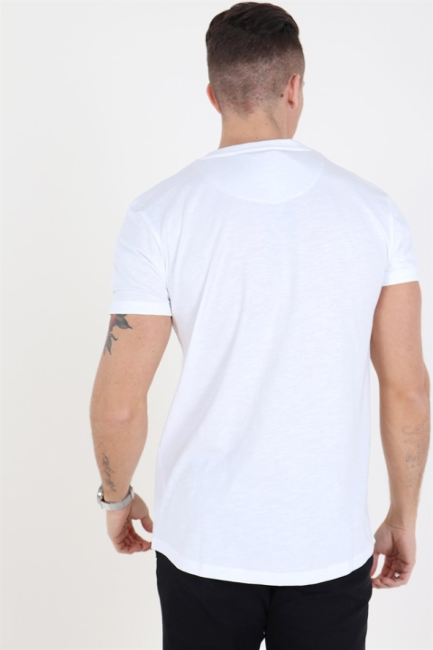 Clean Cut Logo T-shirt White