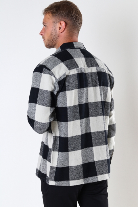 ONLY & SONS ONSSCOTT LIFE LS CHECK FLANNEL OVERSHIRT Pelican