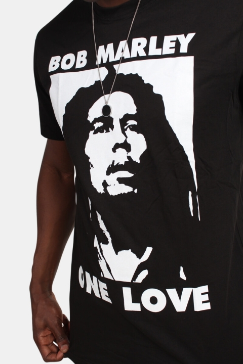 Mister Tee MT 356 Bob Marley One Love Tee Black