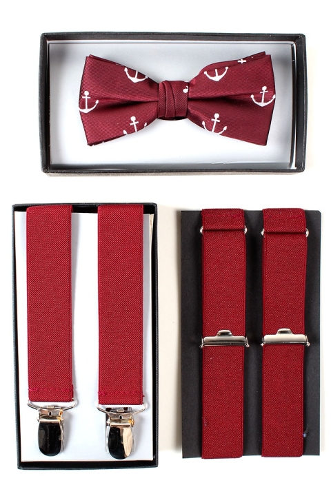 Butterfly Armbands And Beltbands Anchor Bordeaux
