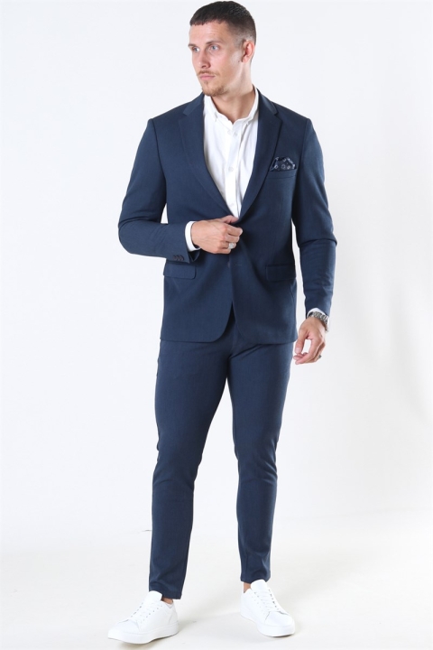 Solid Frederic Class Blazer Ombre Blue