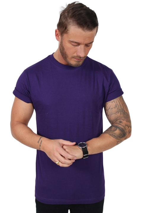 Basic Brand T-shirt Purple 