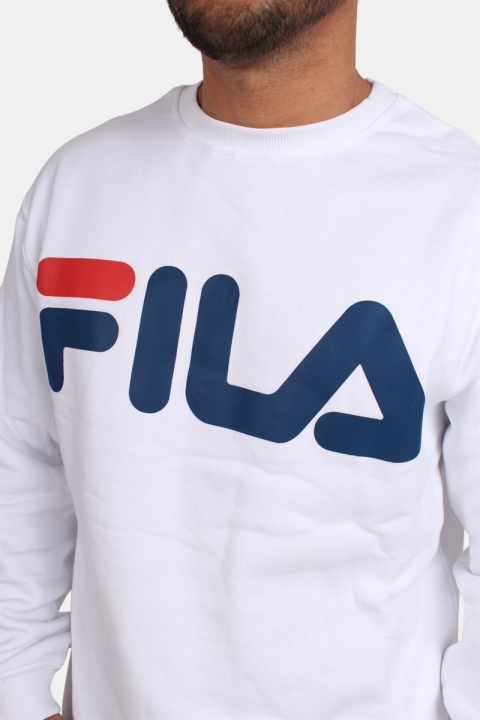 Fila Classic Logo Sweat Bright White