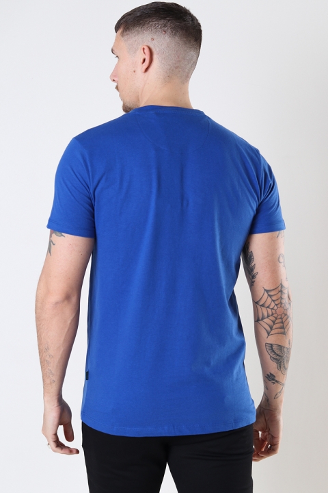 Kronstadt Timmi Organic/Recycled t-shirt Cobalt