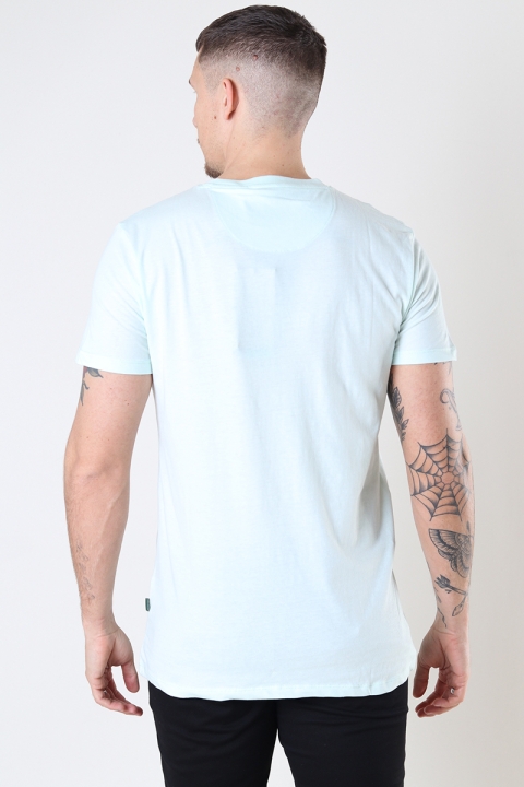 Kronstadt Timmi Organic/Recycled t-shirt Aqua