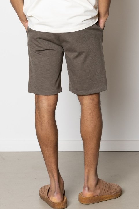 Clean Cut Copenhagen Milano Brendon Jersey Shorts Dark Khaki