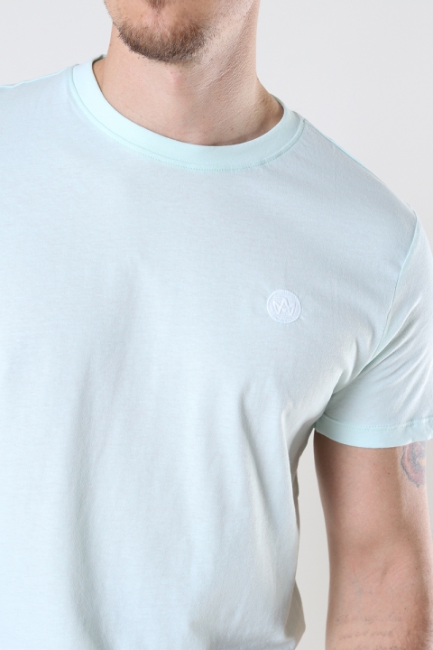 Kronstadt Timmi Organic/Recycled t-shirt Aqua