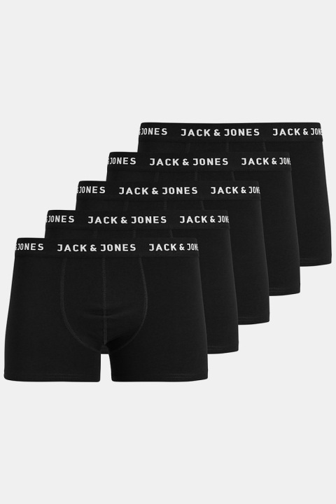 Jack & Jones Huey 5-pack Trunks Black