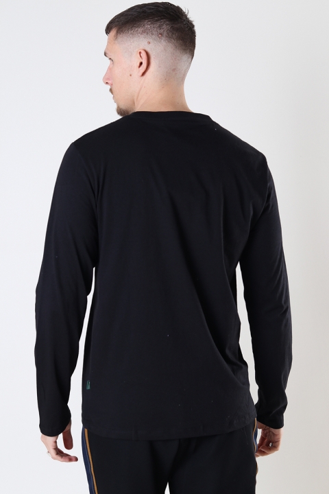 Kronstadt Timmi Organic/Recycled L/S t-shirt Black